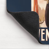 ヴィンテージヴェネツィアイタリアゴンドラトラベル マウスパッド (コーナー)