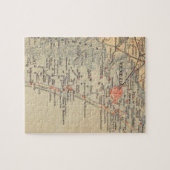 ヴィンテージヴェネツィアイタリア地図パズル ジグソーパズル (横)