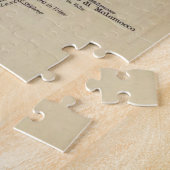 ヴィンテージヴェネツィアイタリア地図パズル ジグソーパズル (側面)