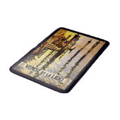 ヴィンテージヴェネツィアイタリア旅行ポスターバスマット バスマット (アングル)