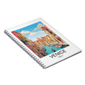 ヴィンテージヴェネツィアイタリア旅行作品 ノートブック (右側)