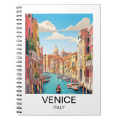 ヴィンテージヴェネツィアイタリア旅行作品 ノートブック (正面)