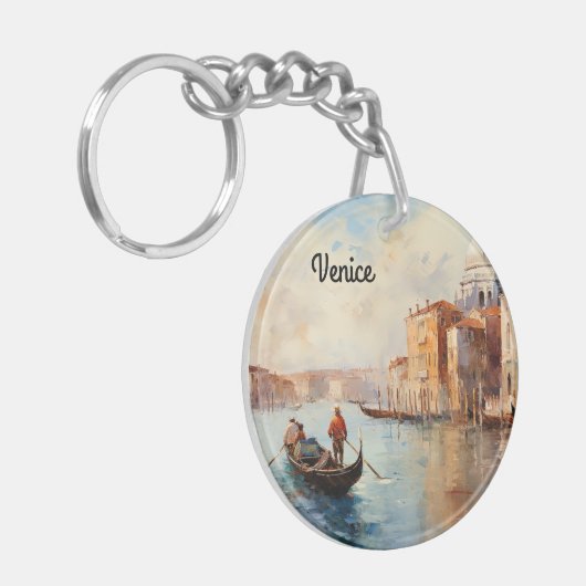 ヴィンテージヴェネツィアイタリア キーホルダー (正面左)