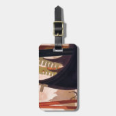 ヴィンテージヴェネツィアゴンドラ荷物タグ ラゲッジタグ (正面縦)