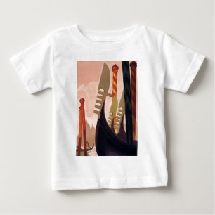 ヴィンテージヴェネツィアゴンドラ ベビーTシャツ