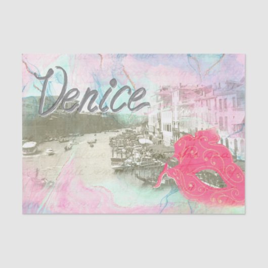 ヴィンテージヴェネツィアザグランドカナル 薄葉紙 (正面)