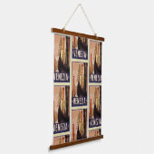 ヴィンテージヴェネツィアヴェネツィアボーツパターン 吊り下げ型タペストリー (傾斜あり)