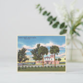 ヴィンテージヴェネツィア、フロリダ州パブリックビーチ ポストカード (スタンド正面)