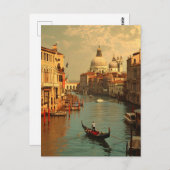 ヴィンテージヴェネツィア:時代を超越したポストカード ポストカード (正面/裏面)