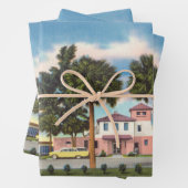 ヴィンテージヴェネツィフロリダビーチ ラッピングペーパーシート (インサイチュ)