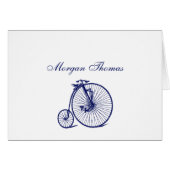 ヴィンテージヴェロピードペニーファーティンバイクブルー (正面横)