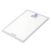 ヴィンテージヴェロピードペニーファーティンバイクブルー ノートパッド (アングル)