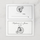 ヴィンテージヴェロピードペニー農機自転車 プレイスカード (外部開封)