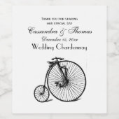 ヴィンテージヴェロピードペニー農機自転車 ワインラベル (シングルラベル)