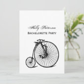 ヴィンテージヴェロピードペニー農機自転車 招待状 (スタンド正面)