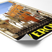 ヴィンテージヴェローナイタリアアートトラベルクラシックポスター ポスター (角)