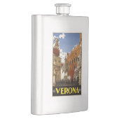 ヴィンテージヴェローナイタリアフラスコ フラスク (右)