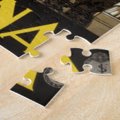 ヴィンテージヴェローナイタリアヨーロッパ旅行イラストレーション ジグソーパズル (側面)