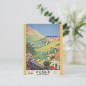 ヴィンテージヴェンスフランスリビフランスのエラトラベル ポストカード (スタンド正面)