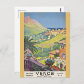 ヴィンテージヴェンスフランスリビフランスのエラトラベル ポストカード (正面/裏面)