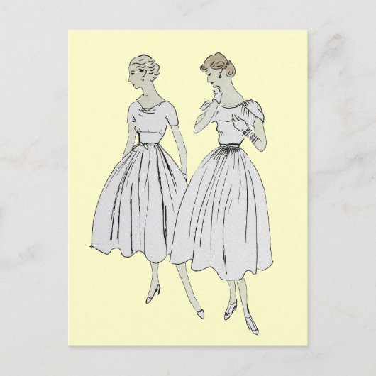 ヴィンテージヴォグ ポストカード (正面)