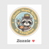 ヴィンテージヴォーガンオンタリオラクーンメイプル シール (シート)