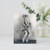 ヴィンテージヴォードヴィルダンスデュオフェザーボーズ ポストカード (スタンド正面)