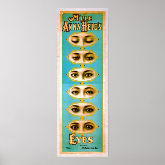 ヴィンテージヴォードヴィルポスター1898 ポスター (正面)