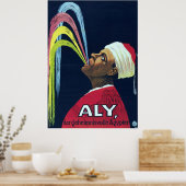 ヴィンテージヴォードヴィル・アルイ、謎のエジプト ポスター (キッチン)