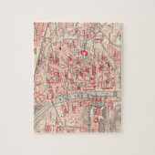 ヴィンテージヴルツブルクの地図（1905年） ジグソーパズル (縦)