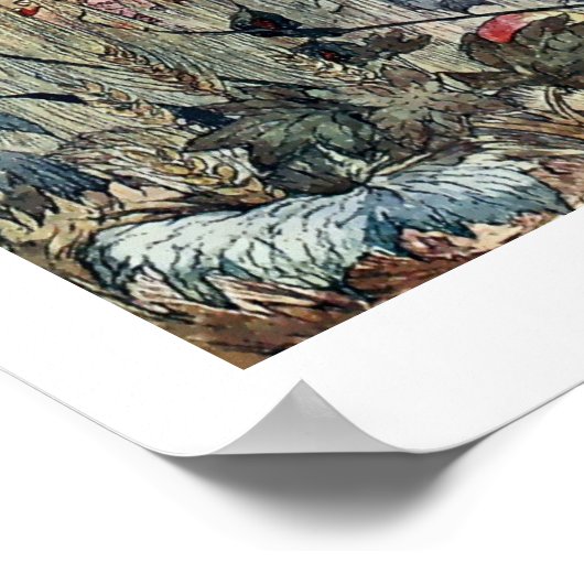 ヴィンテージ一八九三地球の果実 ポスター (角)