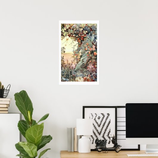 ヴィンテージ一八九三地球の果実 ポスター (ホームオフィス)