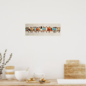 ヴィンテージ一匹の鳥 ポスター (キッチン)