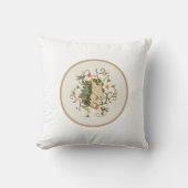 ヴィンテージ一角枕 クッション (正面)