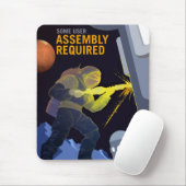 ヴィンテージ一部の組立必須火星採用 マウスパッド (マウス)