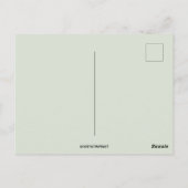 ヴィンテージ七面鳥とリンゴの感謝祭の子 ポストカード (裏面)