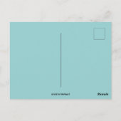 ヴィンテージ七面鳥と帽子の感謝祭の子供 ポストカード (裏面)