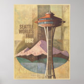 ヴィンテージ万国博覧会ポスタープリント ポスター (正面)
