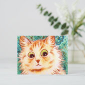 ヴィンテージ万華鏡のように千変万化するパターンキャットバイルイワーイン ポストカード (スタンド正面)