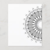 ヴィンテージ万華鏡のように千変万化するパターン模様 チラシ (正面)