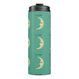 ヴィンテージ三日月ラルーナティール（緑がかった色）と黄色 タンブラー