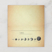 ヴィンテージ三日月結婚相 プレイスカード (外部開封)