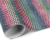 ヴィンテージ三角形の継ぎ目なしパターン ラッピングペーパー (ロールコーナー)