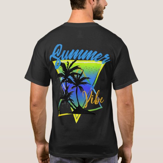 ヴィンテージ三角形 Tシャツ (裏面)