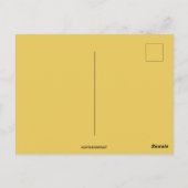 ヴィンテージ三鳥とクリスマスホリー ポストカード (裏面)