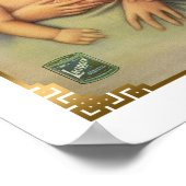 ヴィンテージ上海中国ベビーフォーミュラ広告 ポスター (角)