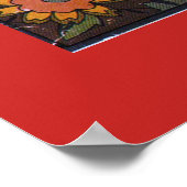 ヴィンテージ上海中国旅行ポスター ポスター (角)