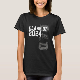 ヴィンテージ上級2024クラスの誇りを持ったパパクラス Tシャツ