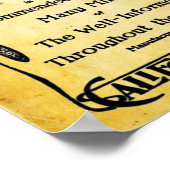 ヴィンテージ下剤 ポスター (角)