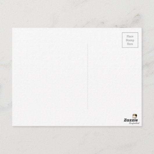 ヴィンテージ不気味なクリスマスポストカード ポストカード (裏面)